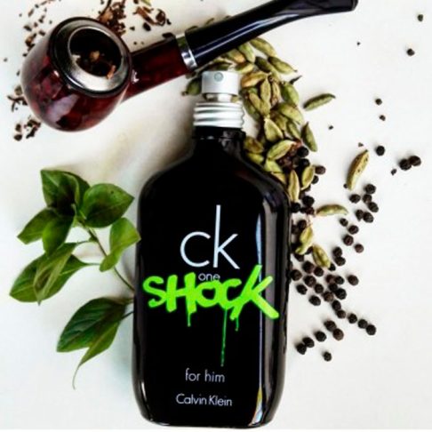Alternative view of CK One Shock for him