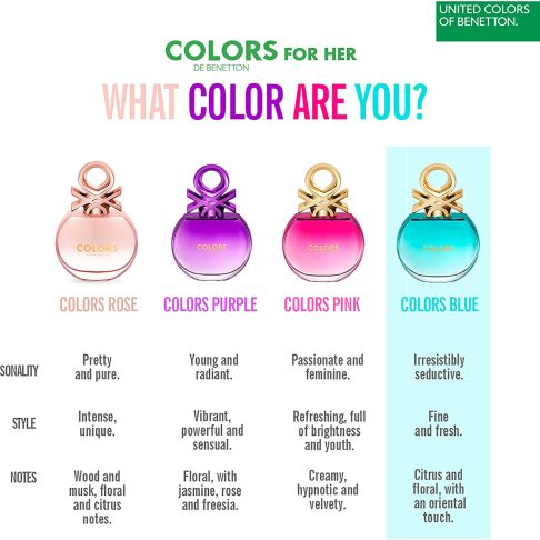 Alternative view of Colors Blue 80 ml EDT