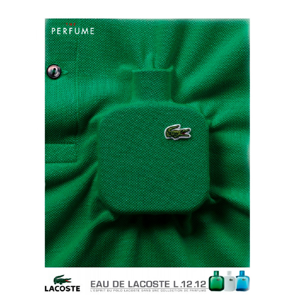Lacoste L.12.12 Vert 100 ml EDT - Imagen 3