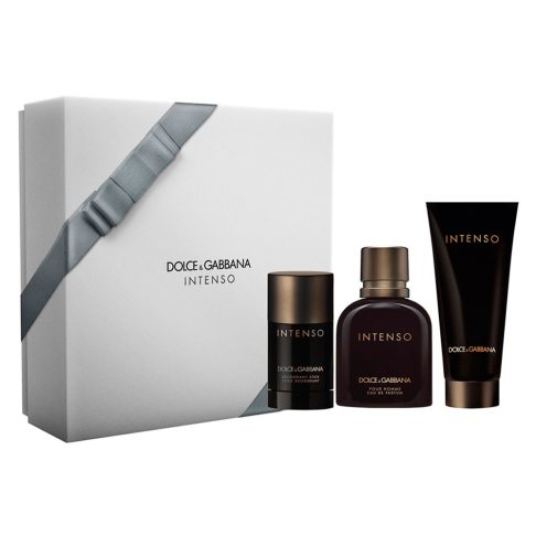 Set Intenso 125 ml +Desodorante Barra 75 ml + Gel de Ducha 50 ml