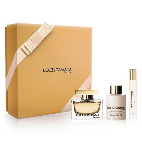 Set The One 75 ml EDP + Crema Corporal 100 ml + Travel 7.4 ml