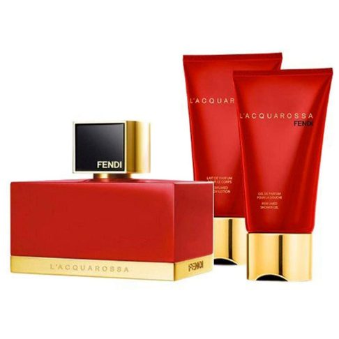 Set Fendi Lacguarossa 75 ml + Body Corps 75ml +Shower 75 ml