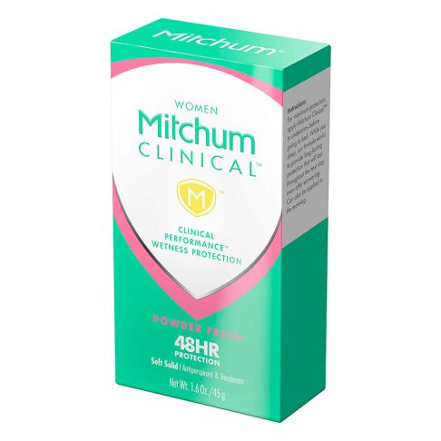 Mitchum Clinical Powder Fresh desodorante en barra 45 g