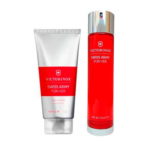 Set Swiss Army For Her 100 ml + Body Lotion 100 ml