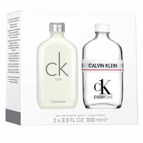 Set Ck One + Ck Everyone ambos de 100 ml