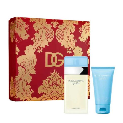 Set Light Blue Edt 100 ml + Body Cream 50 ml