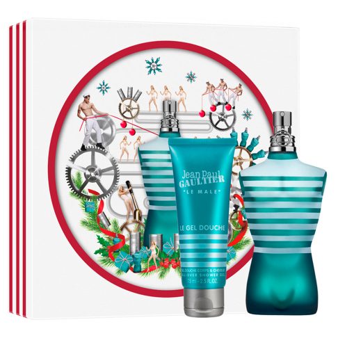 Set Le Male EDT 125 ml + Gel de Ducha 75 ml