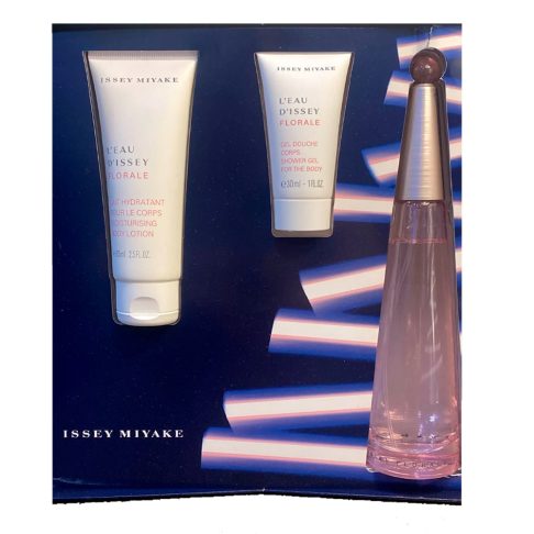Set L´eau D´issey Floral EDT 90 ml + crema + Gel de Ducha