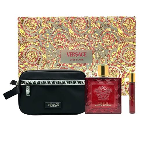 Set Eros Flame EDP 100 ml + 10 ml x3