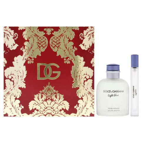 Set Light Blue Pour Homme EDT 125 ml + Perfumero EDT 10 ml