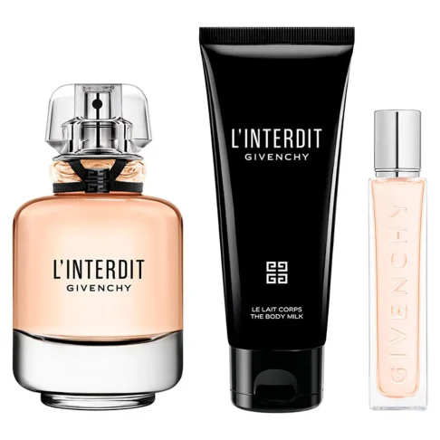 Set L’Interdit EDP 80 ml + Perfumero 12.5 ml + Body Milk 75 ml