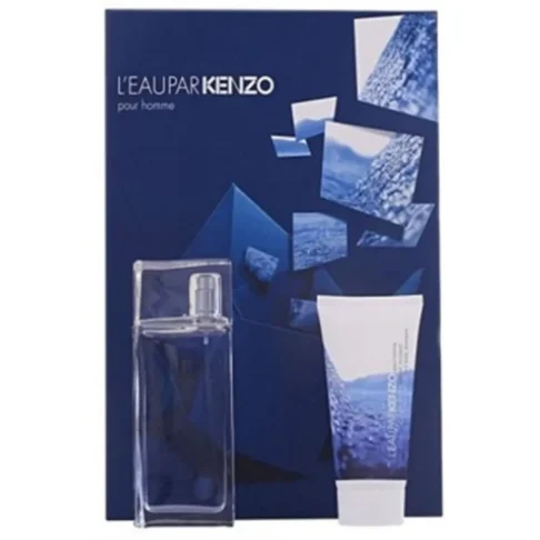 Set L'Eau Par Kenzo Pour Homme EDT 50 ml + Gel Douche Integral 50 ml