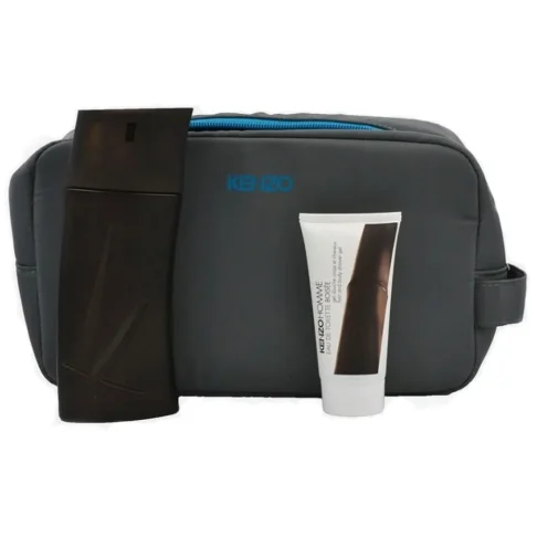 Set kenzo Homme EDT 100 ml + Gel Douche 50 ml + Neceser