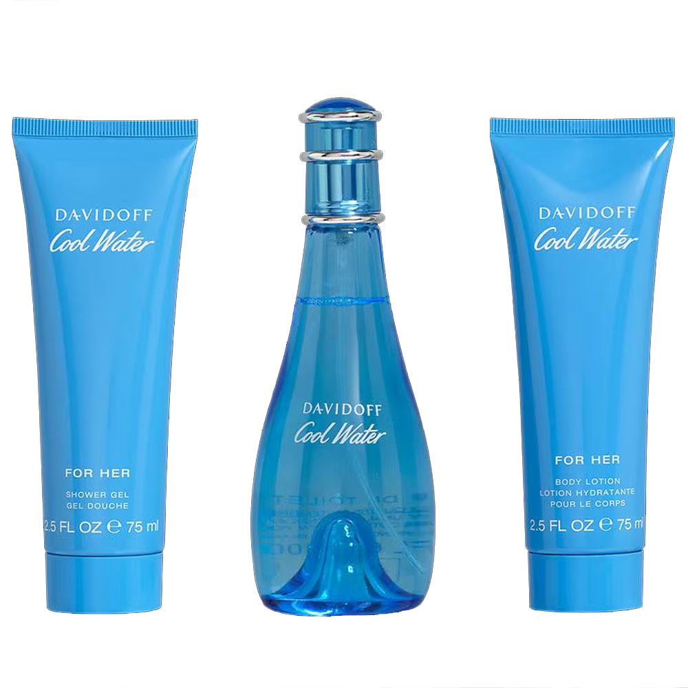 Set Cool Water Dama x3