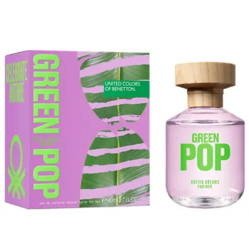 Alternative view of United Dreams For Her Green Pop EDT 80 ml