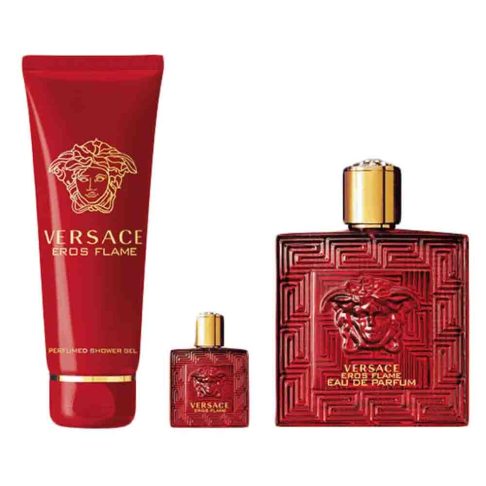 Alternative view of Set Eros Flame EDP 100ml + 5ml + Shower Gel 150ml