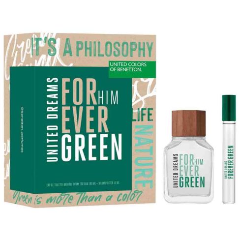 Set For Him Ever Green EDT 100ml + 10ml