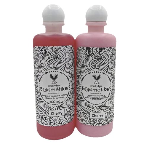 Combo Shampoo-Acondicionador Cherry 500 ml
