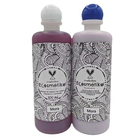 Combo Shampoo-Acondicionador Mora 500 ml