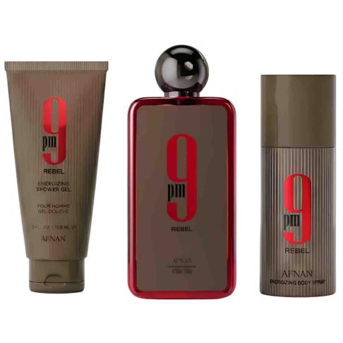 Alternative view of Set 9 PM Rebel 100ml + Shower Gel 150ml + Perfume Spray 150ml