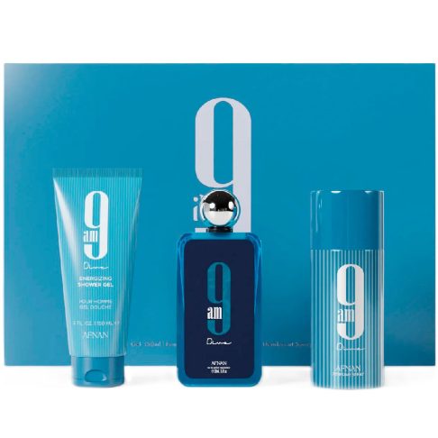 9 am Dive 100 ml + Gel ducha + Body Spray