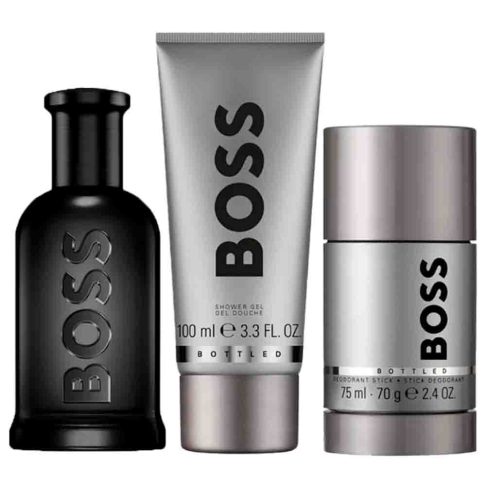 Alternative view of Boss Bottled Parfum 100 ml + Stick + Gel ducha