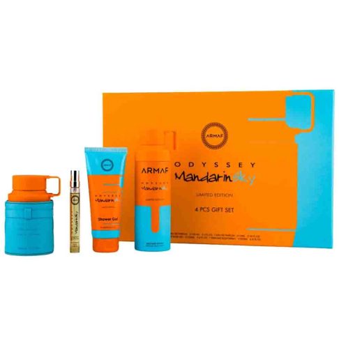 Set Odyssey Mandarin Sky 100ml+EDP 10ml+Shower Gel 100ml+Desodorante 200ml